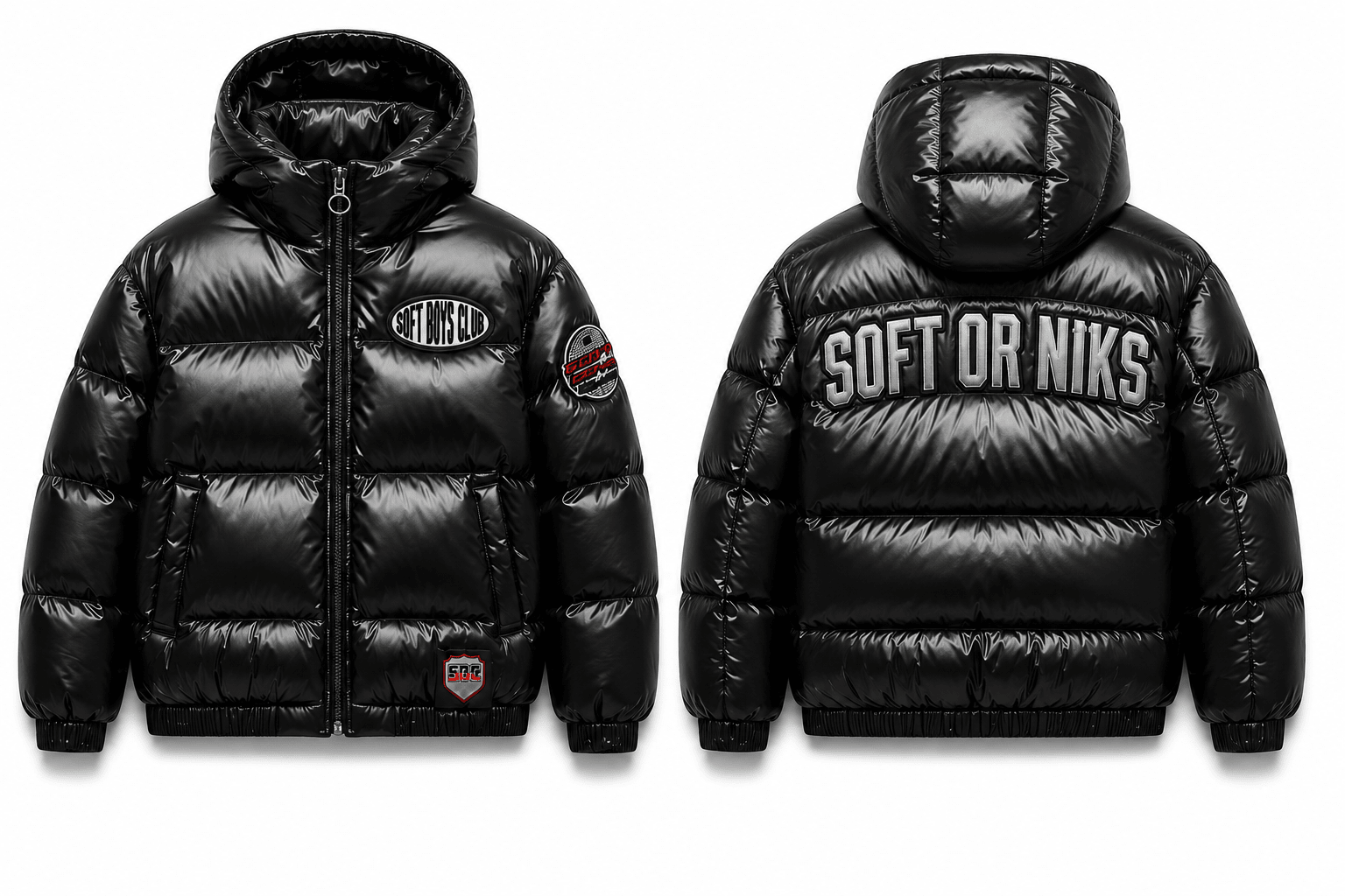 SBC SOFT OR NIKS PUFFER - SOFT BOYS CLUB