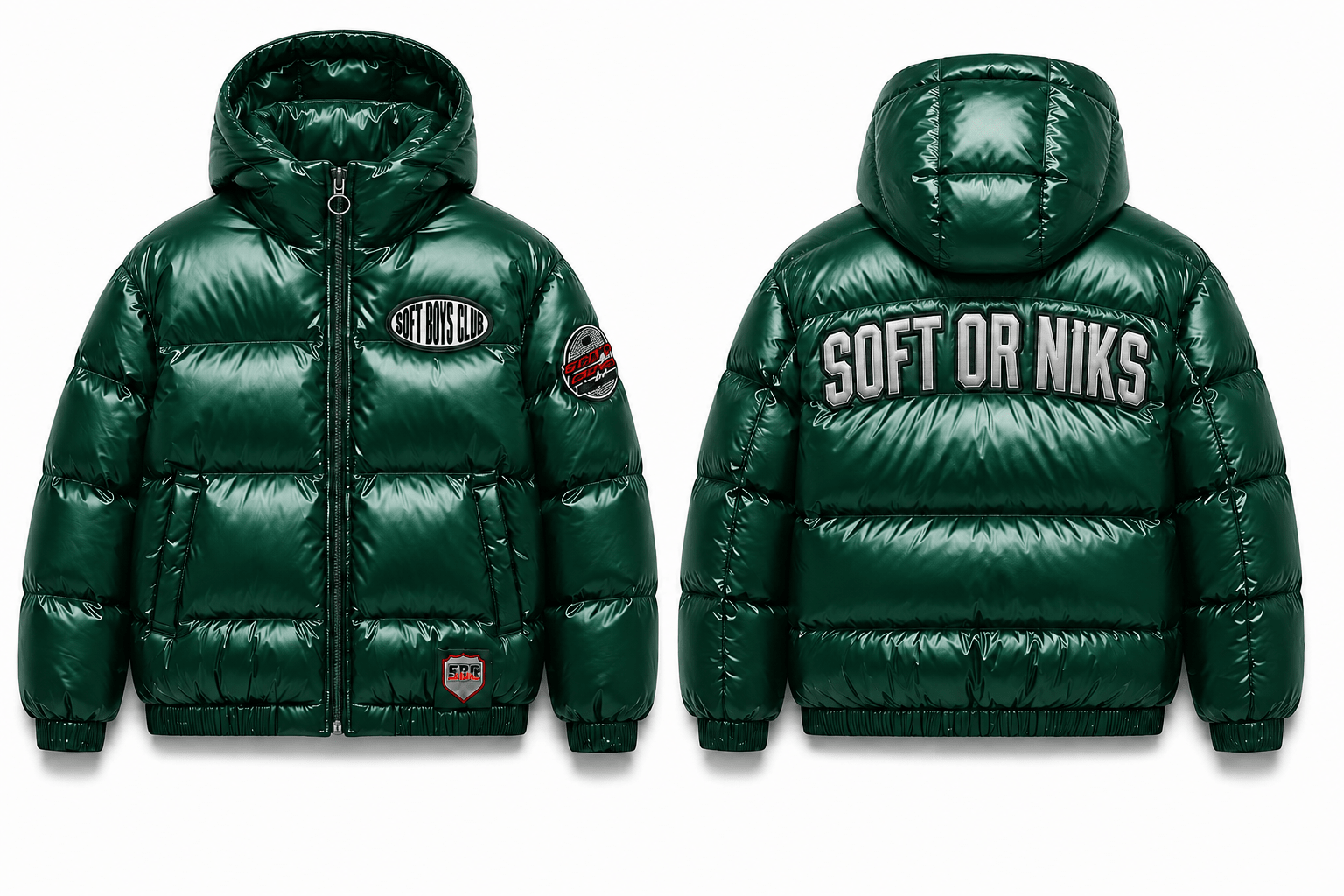 SBC SOFT OR NIKS PUFFER - SOFT BOYS CLUB